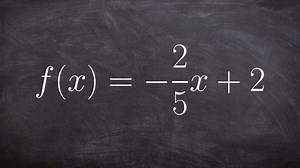 Find the inverse of a linear function then determine if the inverse is a function or not