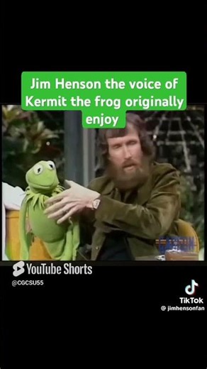 the original voice of Kermit the frog Jim Henson subscribe for more