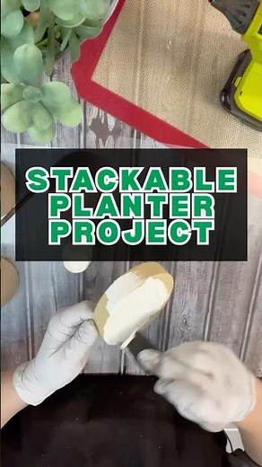 DIY Stackable Planter Anyone Can Make at Home!