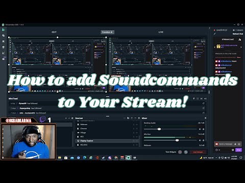How to Add Sound Commands to Your Stream - With Streamlabs OBS & Streamlabs Chatbot - Quick Tutorial