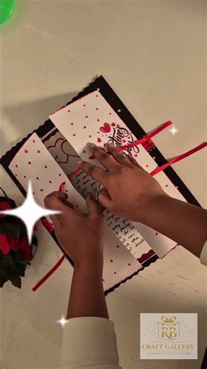 Explosion Love Card Tutorial | DIY Romantic Scrapbook Gift Idea #ExplosionCard