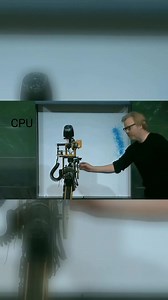 ببساطه CPU: هو استاذ رياضيات ذكي ولكنه يحل معادلة رياضية طويله لوحده فيأخذ وقت طويل بالحل وكذلك يمكنه حل معادلات مادة الفيزياء والكيمياء واسئلة اخرى بنفس اللحظة GPU: هو مجموعة طلاب يقسمون نفس المعادله على عددهم ولا يستطيعون التشتت في حل امور اخرى بنفس الوقت مثلما يفعل الاستاذ ولكنهم اسرع من الاستاذ حين يؤدون نفس التحدي. أي ان ال CPU يمكنه اداء اكثر من مهمة في وقت واحد أما ال GPU يؤدي مهمة معينه فقط. الفيديو للتوضيح للفرق كيف يعمل ال CPU وال GPU بمساعدة شركة Nvidia | مبرمجين - Programmers