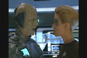 Starfleet Records. Fleet's personnel. Seven of Nine. Dealings with a drone Borg: Attempts to prevent the Borg from detecting One failed and his attempts to modify Voyager's weapons to fight them proved insufficient. He transported aboard the Borg vessel, destroying it from within. His built-in shielding allowed him to survive the explosion badly injured, but he refused treatment and died in Voyager's sickbay to keep the crew safe from constant assimilation threats. Seven mourned him as if she ha