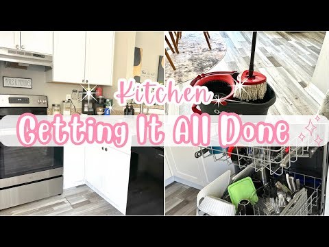 ✨KITCHEN CLEANING MOTIVATION | GET IT ALL DONE WITH ME