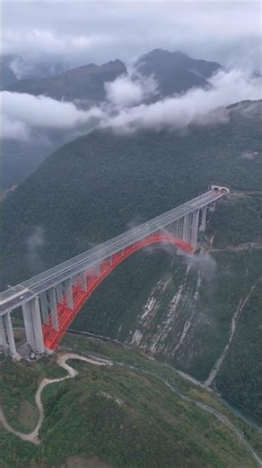 This Is A Chinese Engineering Marvel | Dafaqu Grand Bridge | #shorts #china