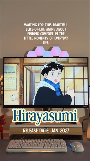 Don’t skip this cozy slice-of-life anime! 🥹 #hirayasumi