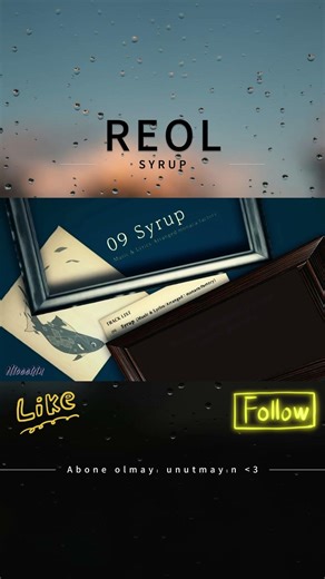 REOL - Syrup Türkçe Çeviri #reol #song #çeviri #japonca