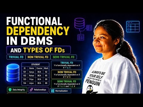 Functional Dependency in DBMS | Types of Functional Dependency 