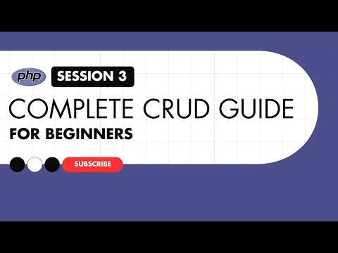 PHP CRUD Full Course 2026 | Session 3 | PHP MySQL Project Tutorial