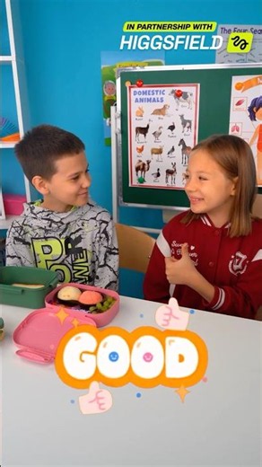 🤝 Sharing Your Lunch Can Brighten Someone's Day! #kids #story