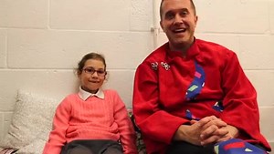 Our Executive Celebrity Correspondent Nerissa Caggiano (age 6) gives Phil "Mister Maker" Gallagher the grilling of a lifetime in this exclusive interview! See Phil in our pantomime Aladdin until Sunday 11 January. http://www.marlowetheatre.com/page/3040/Aladdin/642 | The Marlowe Theatre