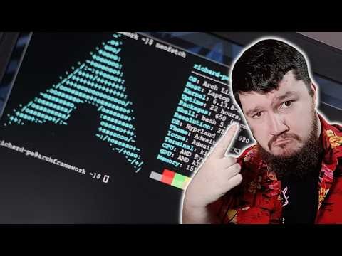 Pewdiepie Can't Stop Shilling Arch Linux