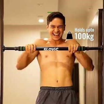 #shorts Transform Your Home Workout with Slovic Pull-Up Bar! | Easy Install, Adjustable & Portable