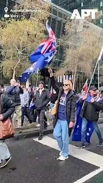 Clashes Erupt at Anti-Immigration Rally in Melbourne | Protest vs Counter-Protest | APT