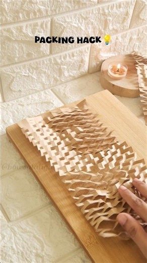 ⚠️Small business owners, save this.Last-minute packing hack when packing roll is over ✂️