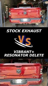 2020 RAM 2500 6.4L HEMI V8: Stock vs Vibrant Exhaust Sound!