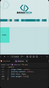 Create a animated card using HTML & CSS