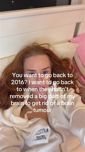 Right temporal lobe, we don’t know her anymore. #fyp #2016 #braintumour #chronicillness