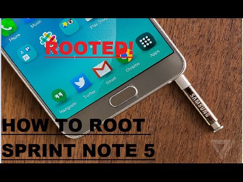 How To Root Sprint Note 5 on Newest Firmware