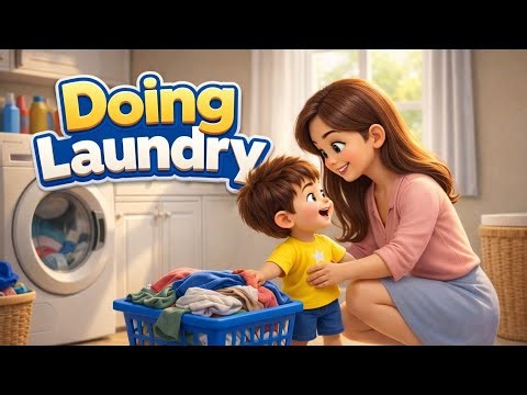 Doing Laundry | English Daily Routine | English Listening Practice for Beginners (A1 Story)