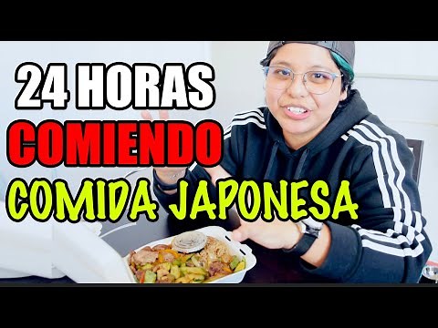 24 HORAS COMIENDO COMIDA JAPONESA A DOMICILIO | Elcanaldelpatho