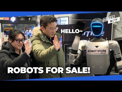 30 million won humanoid robot for sale at Seoul’s supermarket