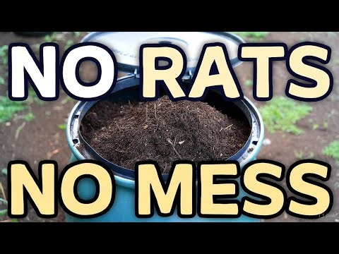 Barrel Composting — The Rodent Proof Compost System Most Gardeners Ignore