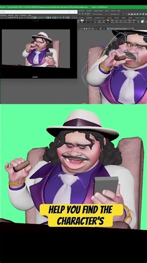 Practice those idles loops. They will teach how to “live in your poses”. #animationvideo