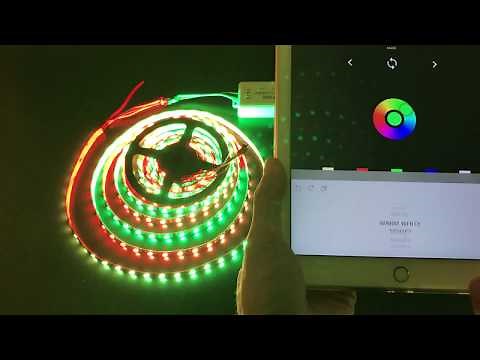SP-105E Bluetooth controller control Dream color WS2811 led strip lights