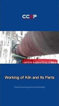 Working Kiln Operation Display #cementplant #machine #supplier #CCSP