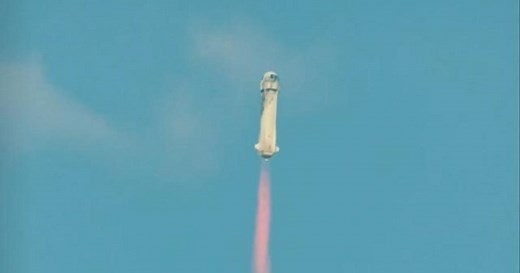 Jeff Bezos and Blue Origin mark new era in space tourism with historic flight