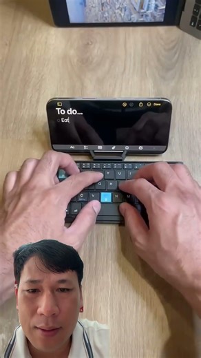 Supper laptop mini. Good job #computer #minivlog #support