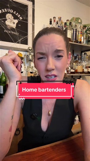 Home Bartenders: Quick Bartending Reply to James