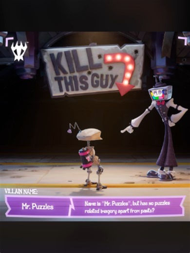 Meet Mr. Puzzles 📺⭐ The #CallingAllVillains Pilot drops October 31st. JOIN THE DISCORD for all Calling All Villains news! http://discord.com/invite/zamination