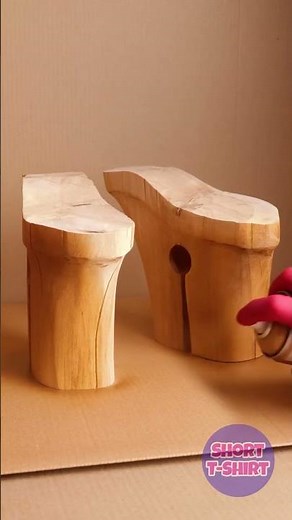 Making Japanese Geta Shoes From A Stub🎎#woodworking #okobo #geisha #japan #diy #craft