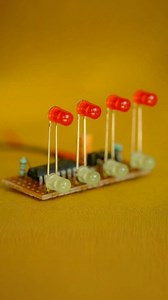 LED Chaser Effect | NEW #electronics #diyelectronics #ElectronicsProjects #dıy | Electric 2.0