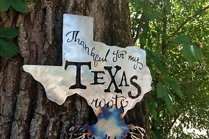 160 reactions · 42 shares |  Do you take pride in your roots? Our custom-made Texas metal art is back in stock! Check it Out Here!  https://precisionmetalartusa.com/products/texas-roots | Precision Metal Art USA | Facebook