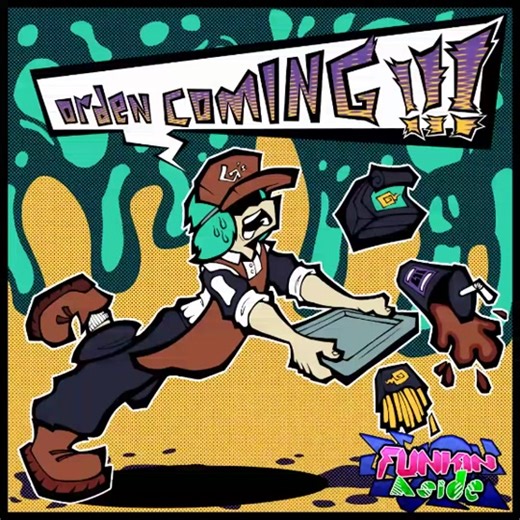 Garcello Drawing Time-lapse | Friday Night Funkin Fanart