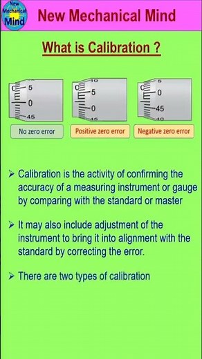 #whatiscalibration#shorts#newmechanicalmind