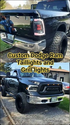 Dodge Ram Taillight & Grille Light Upgrade 🔥