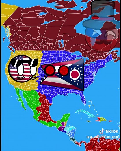 ¿chile? parte 2 #countryballs #humor #paises #chile🇨🇱 #chilelargo #ohio