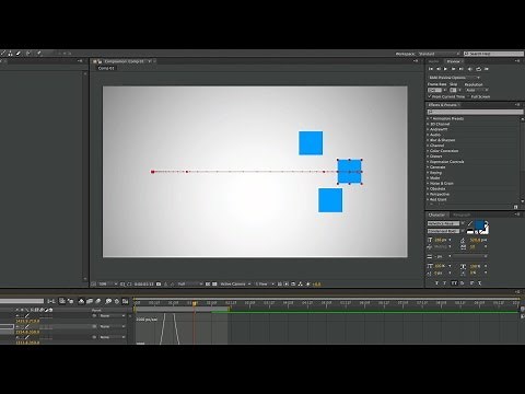 After Effects Basics #7 - How to Make Smooth Keyframes