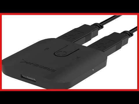 SABRENT USB 2.0 Sharing Switch: Simplify Your Workspace and Boost Productivity