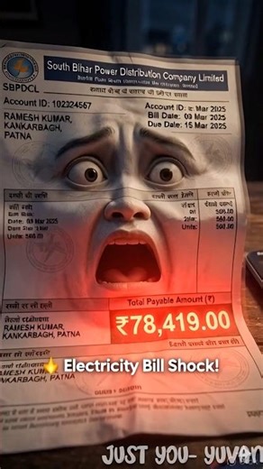 "Why Your Electricity Bill Increased This Month! ⚡😱" #shorts #ai