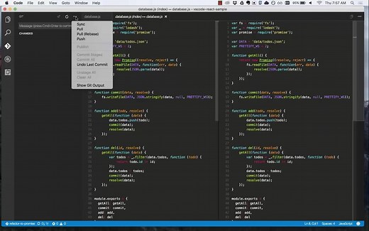 VS Code中的Git版本控制