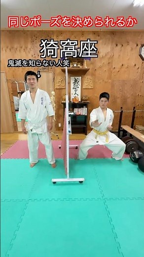【武道・武術】武道に関するお題で２人揃って同じポーズを決められるか！？やってみた！！ #aikido ＃karate #martial #武道 #空手＃合気道＃筋トレ#selfdefens