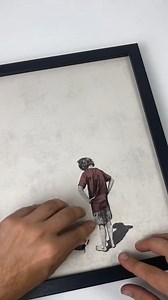 “The Void” Nothing much to add. Just a kid staring into the void #contemporaryart #contemporaryartist #modernart #artcollector | Andrew Scott Art