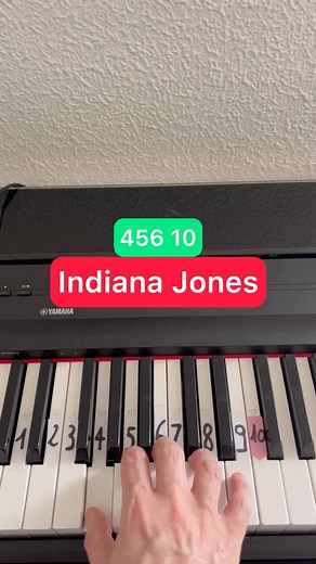 345K views · 2.5K reactions | John Williams - Indiana Jones (main theme) #pianotutorial #pianolessons Oh Mon Piano | Oh Mon Piano | Facebook