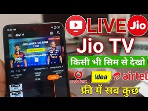 Jio TV App Without Jio Sim | Jio TV App Bina Jio Sim Ke Kaise Chalaye | LIVE World Cub T20 2021