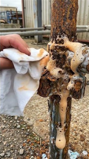 Rust Destroyed in Seconds! Hand Spraying Metal 🔥